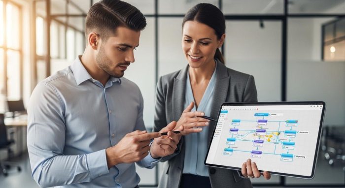 デジタルツールを併用した最新の指導風景