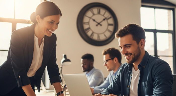 新人の成長を見守る教育係の忍耐