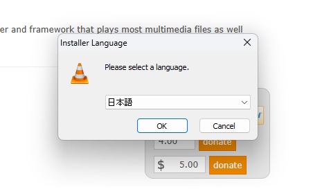 VLC-Media-Playerインストール手順