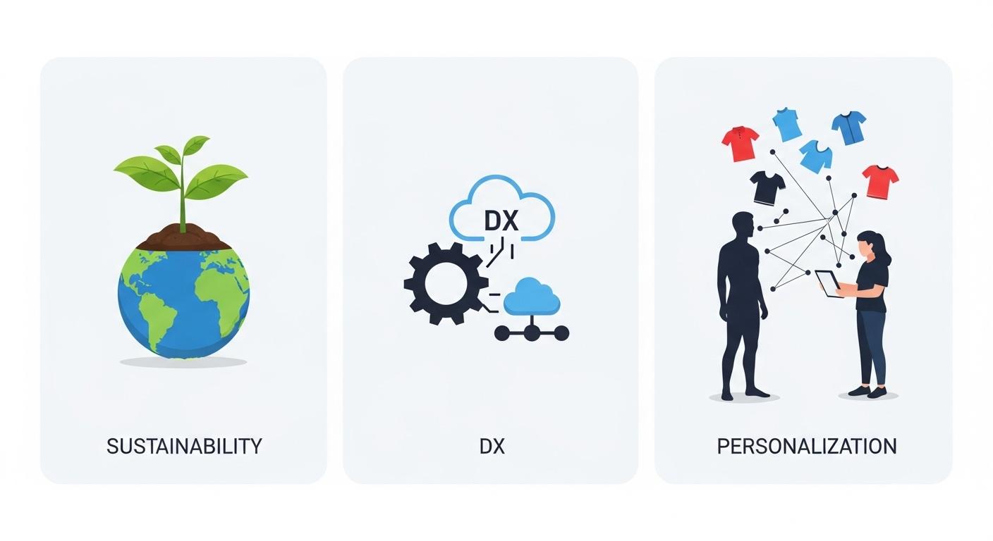 2025年のアパレル業界トレンドと志望動機への反映方法。
