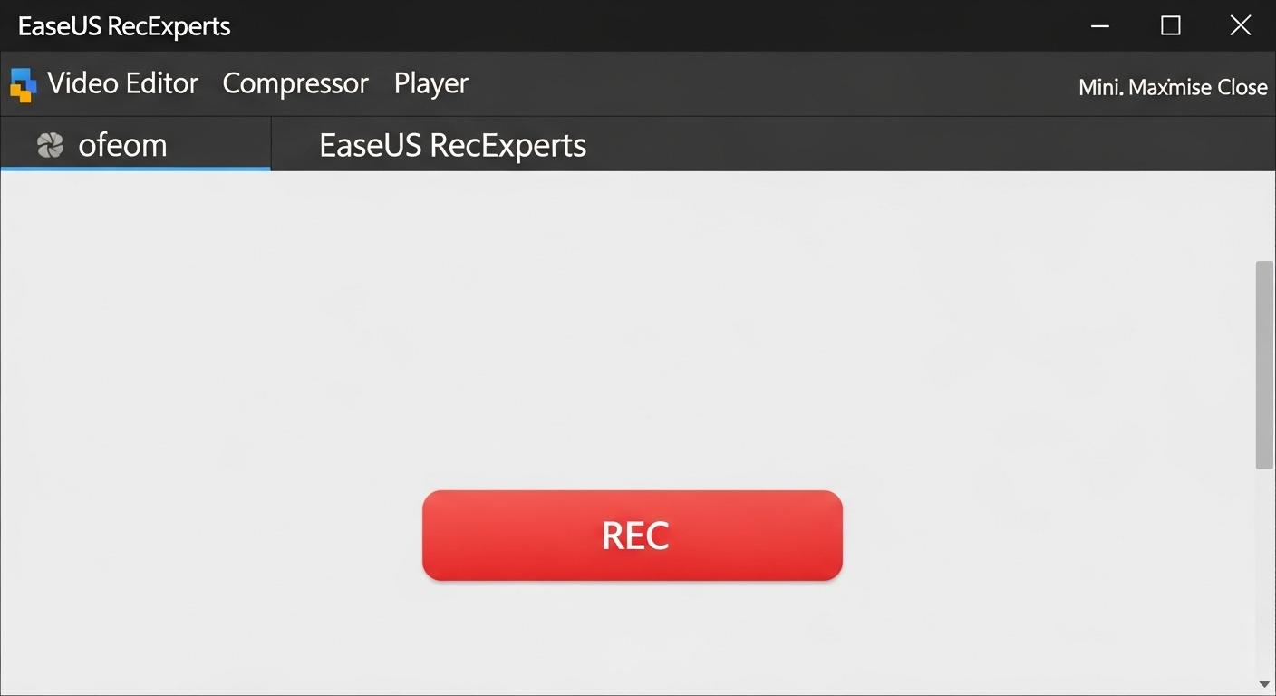 EaseUS RecExpertsの多機能な画面イメージ画像