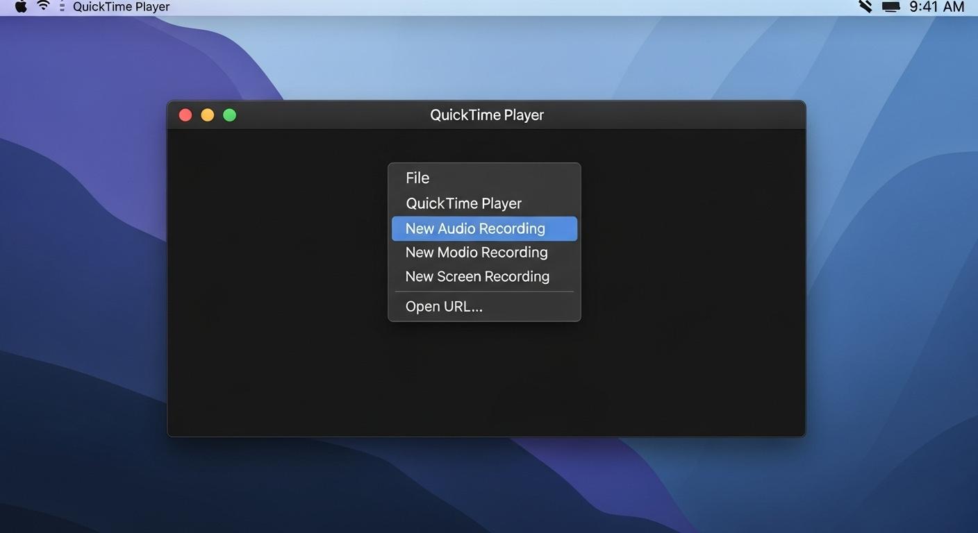 QuickTime Playerの画面イメージ画像