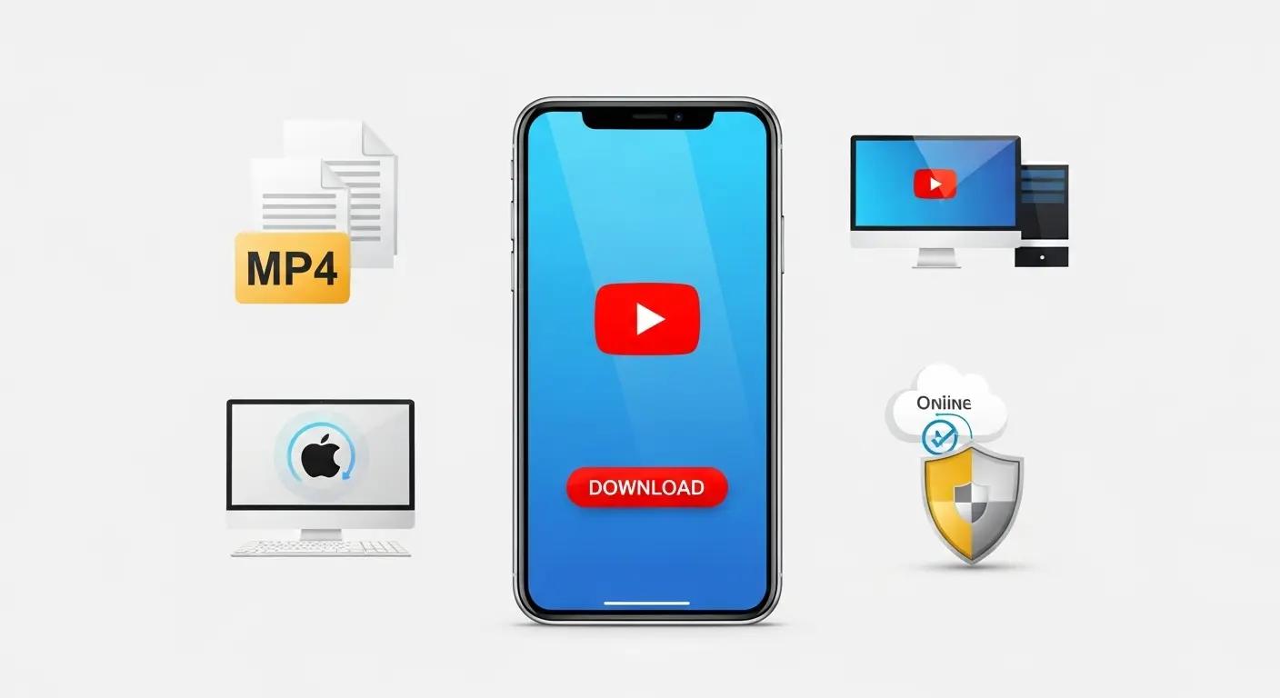 2025年最新版YouTube動画をMP4形式でダウンロード・保存する安全な方法の比較画像
