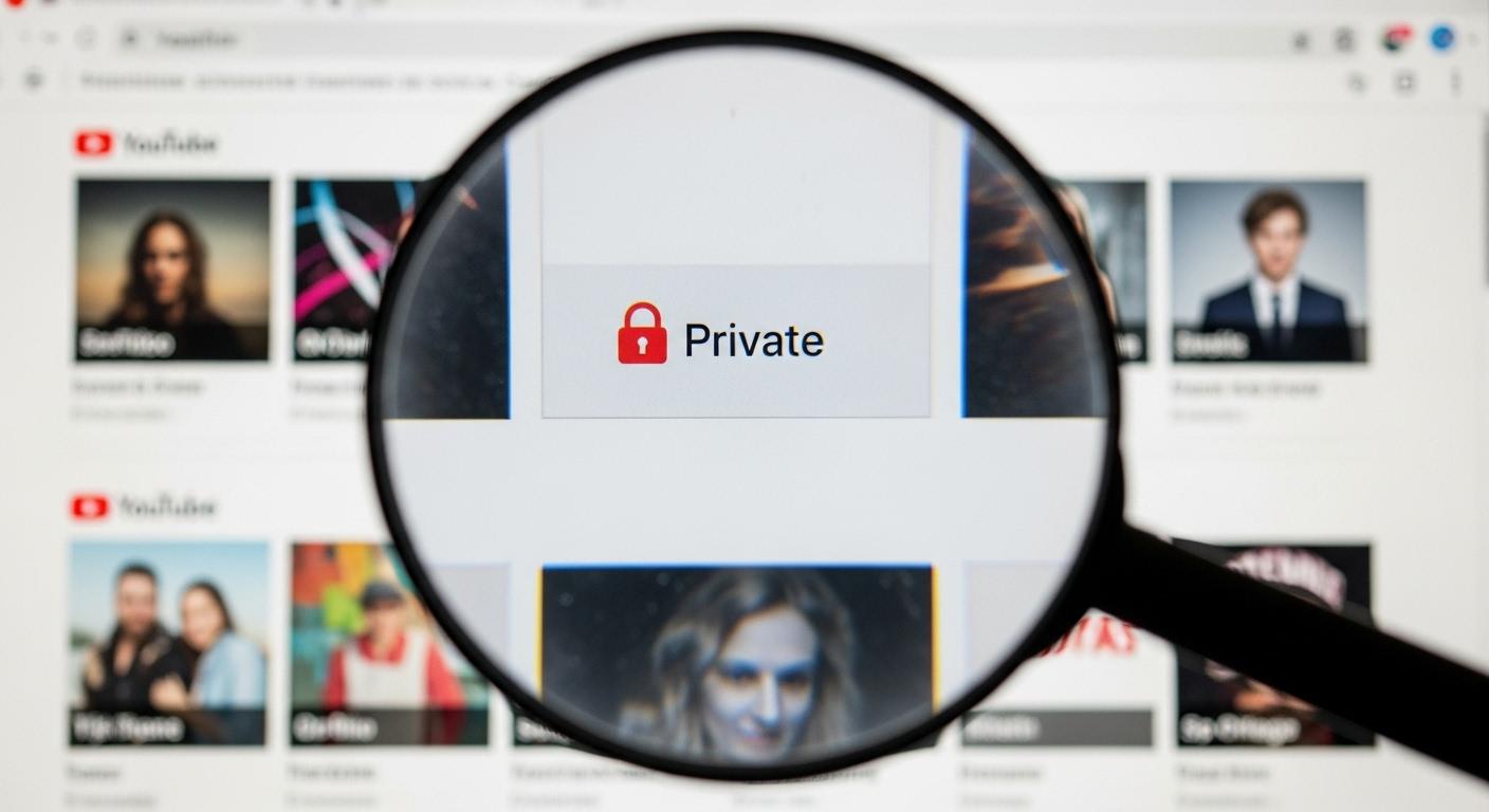YouTubeの非公開・限定公開動画のダウンロード制限と著作権保護の可視化