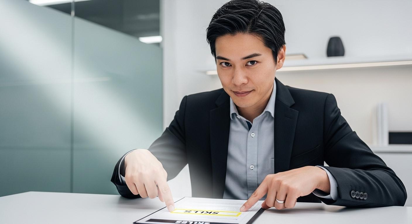 履歴書と職務経歴書におけるスキルアピールのイメージ