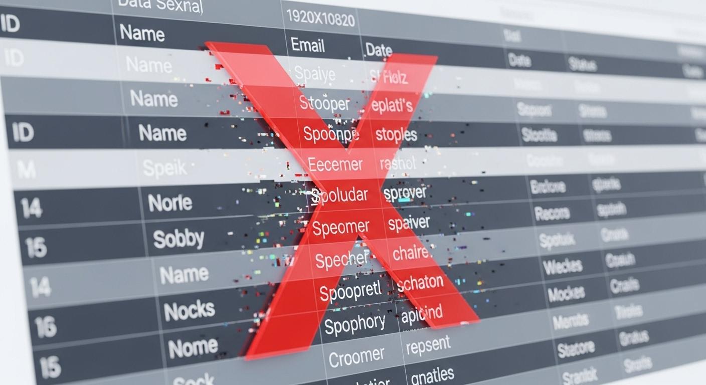 欠損値を含むデータ行を安易に削除することのリスクを示す図。