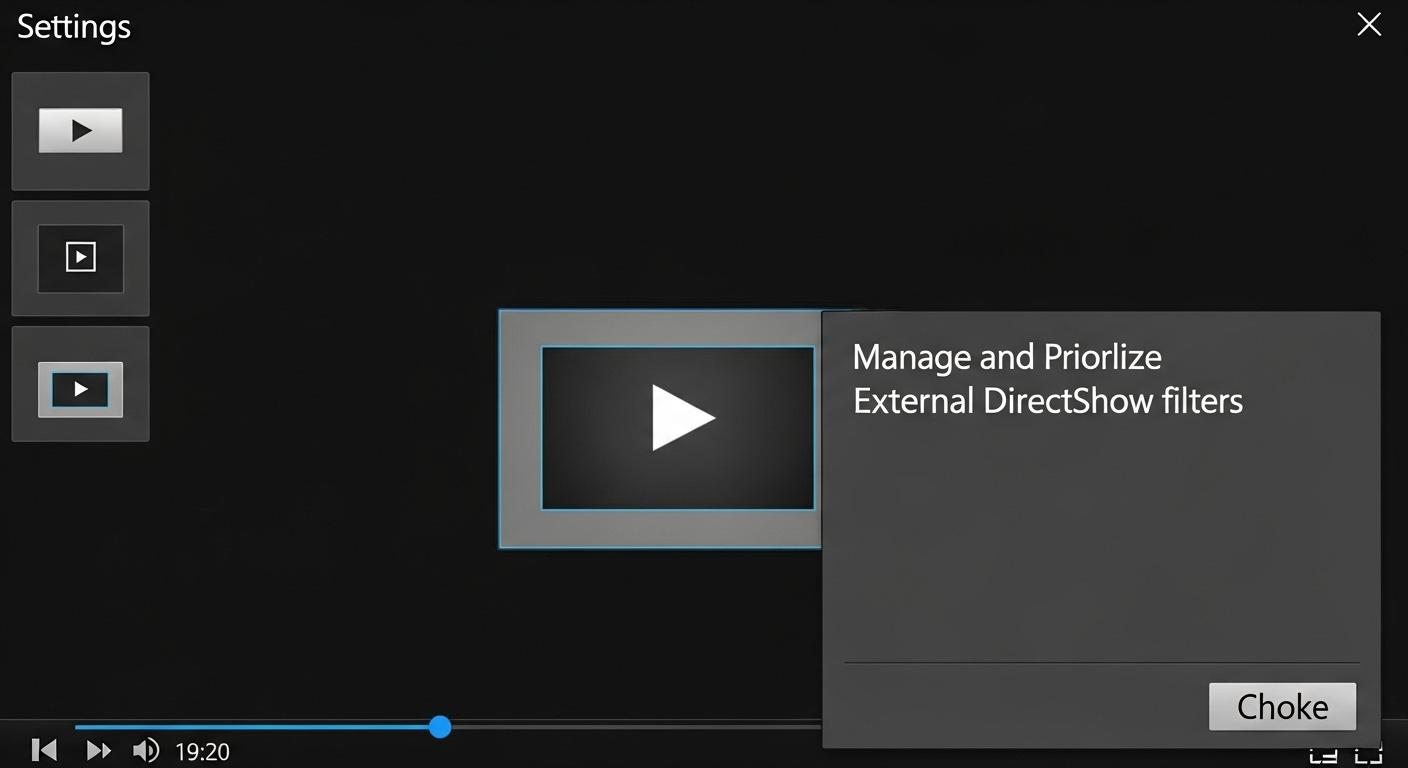 PotPlayerで4K動画を高画質で再生している画面。