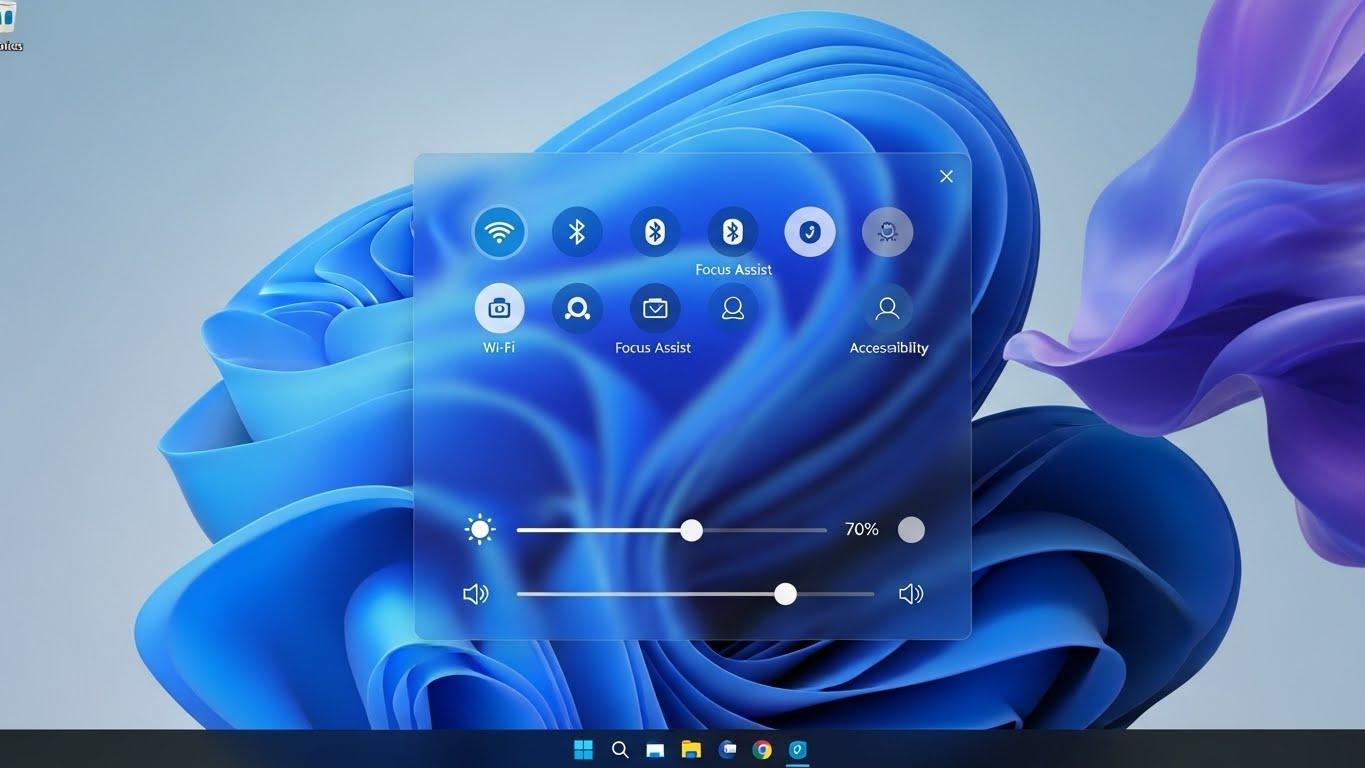 Windows 11のディスプレイ設定画面で、2つのモニターが識別され、その配置が表示されている様子。