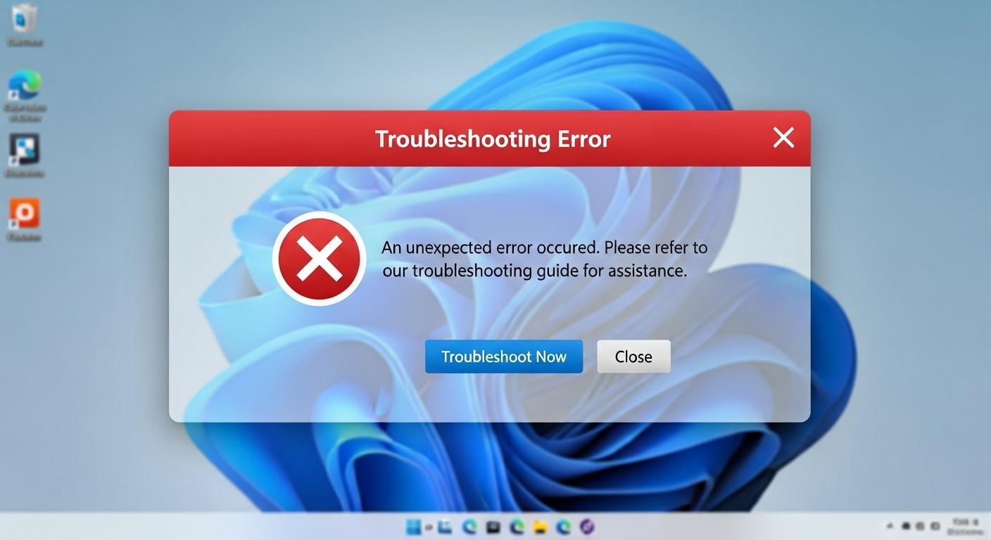 Windows 11のデスクトップ画面を背景に、タスクマネージャーのアイコンと「応答なし」のエラーメッセージが重なっているイメージ。
