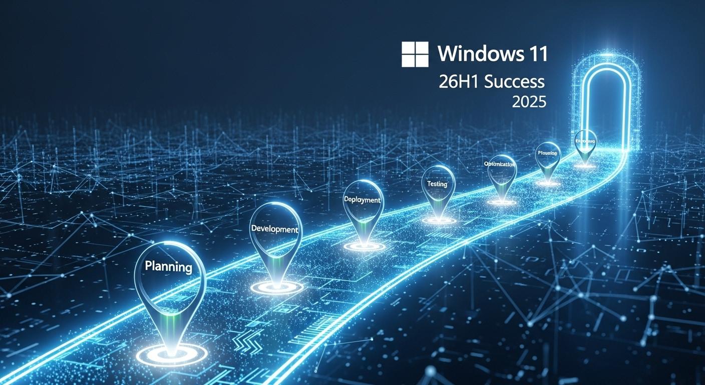Windows 11 26H1アップデート成功への明確なロードマップ。
