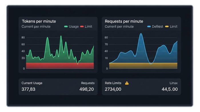 ChatGPT APIのレート制限を管理するダッシュボード
