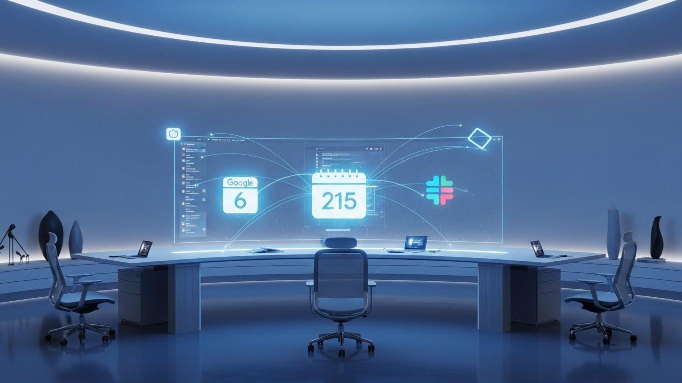 GoogleカレンダーとSlackの連携トラブルを解決するイメージ