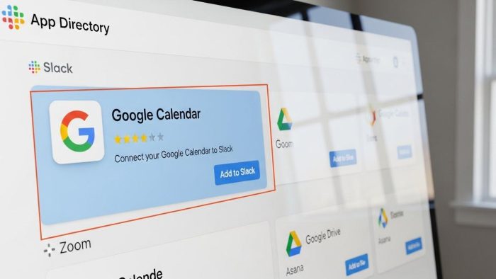 Slackのアプリディレクトリ画面