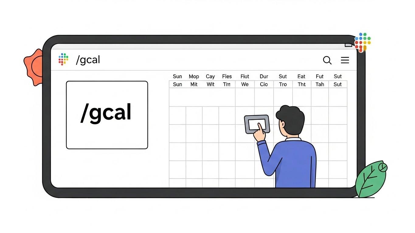 Slackのスラッシュコマンド入力画面