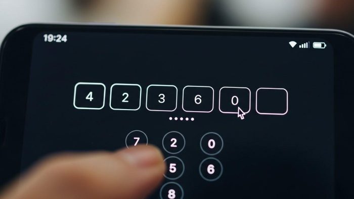 2要素認証を実行する瞬間のイメージ