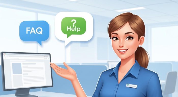 AIエージェント導入に関するよくある質問と回答のイメージ