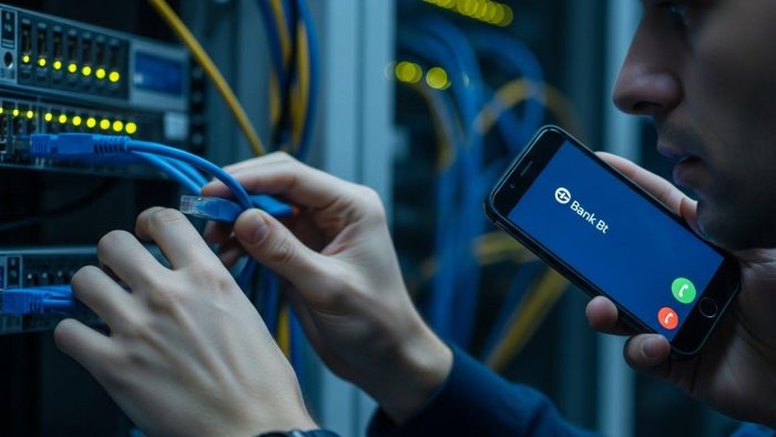 ネットワークを切断し銀行へ連絡する被害後の初動対応