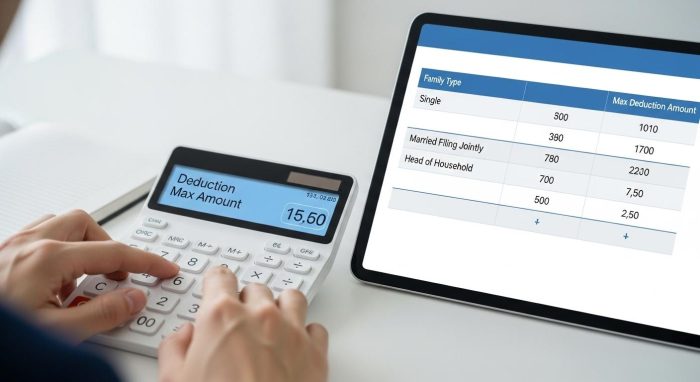 自身のふるさと納税上限額を計算するためのシミュレーションイメージ