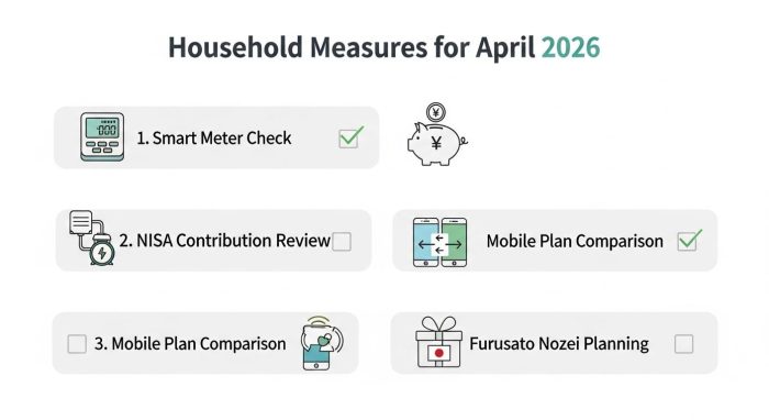 2026年4月の改正に備えて今すぐチェックすべき家計の見直し項目リスト