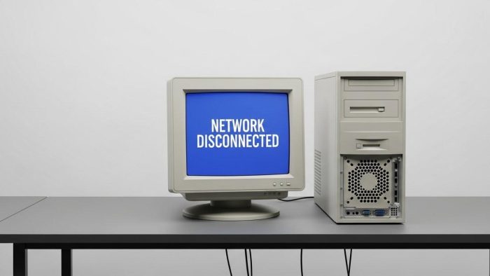 ネットワークからの物理的隔離