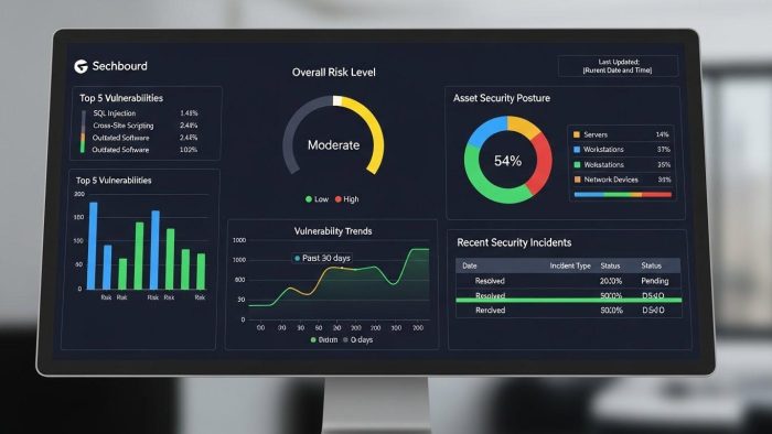 セキュリティ診断後のリスクスコアリング・ダッシュボード