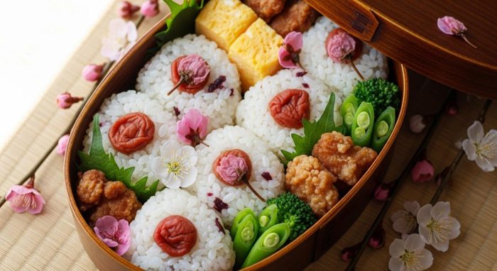 梅まつり観光に必要な持ち物リストと防寒アイテムのフラットレイ