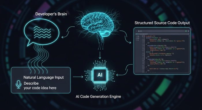 AIコーディングの仕組みとデータの流れ