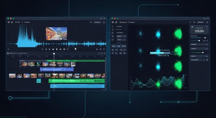 AIクリエイティブツールの操作画面イメージ