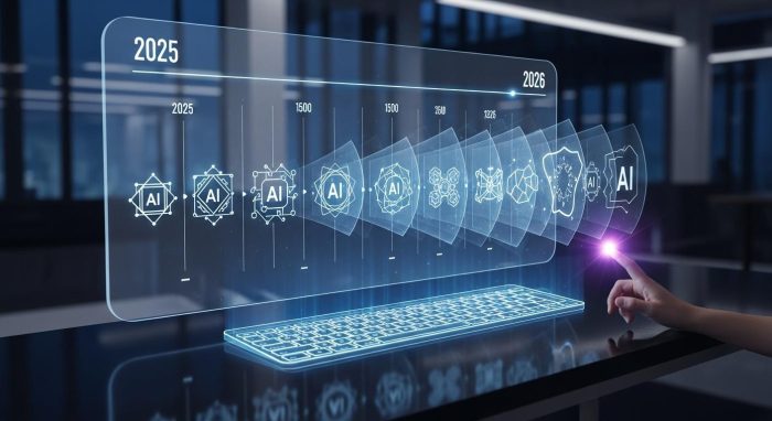 2025年から2026年にかけてのAIセキュリティの進化図