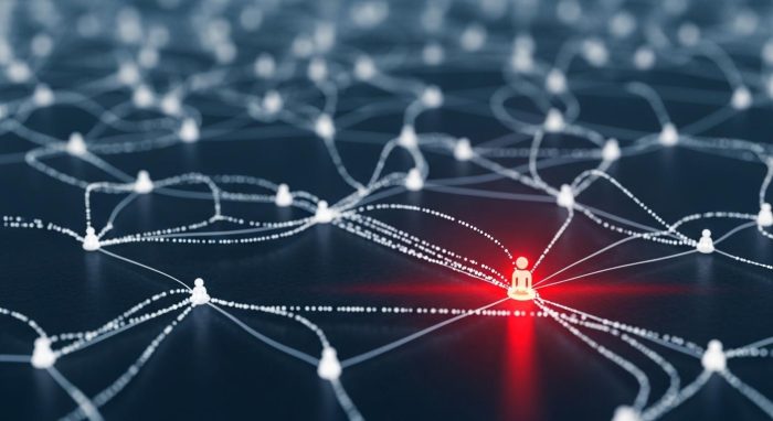 自律型AI防御ネットワークの可視化