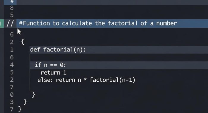 コメントからコードが自動生成されるデモ