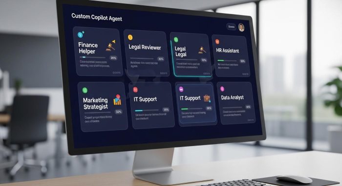 用途別にカスタマイズされた複数のAIエージェント一覧