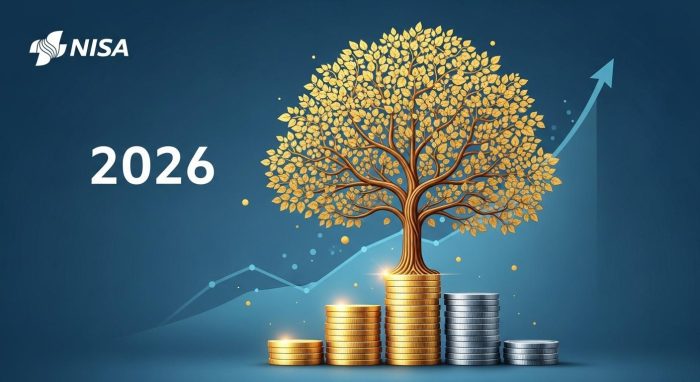 2026年の新NISA投資戦略とおすすめ銘柄の選び方をイメージした画像