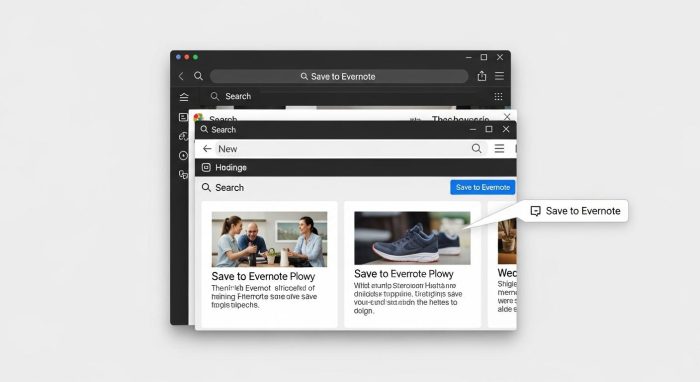 検索結果をプレビューし効率的にリサーチする様子