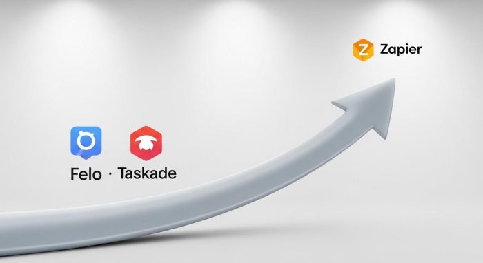 AI自動化を始めるための3つのステップのイラスト