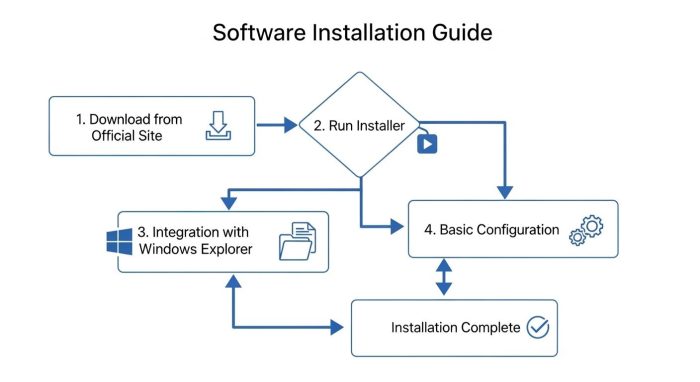 TeraCopyのインストールから初期設定までの流れ