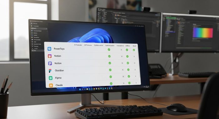 2026年最新Windows 11アプリランキングTOP10の比較表