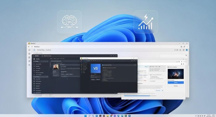 PowerToysとNotionを駆使して整理されたWindows 11のデスクトップ画面