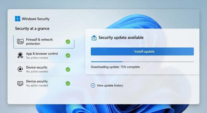 Windows Updateの管理画面と2026年の最新セキュリティ通知