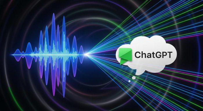 SiriとChatGPTが連携する概念図
