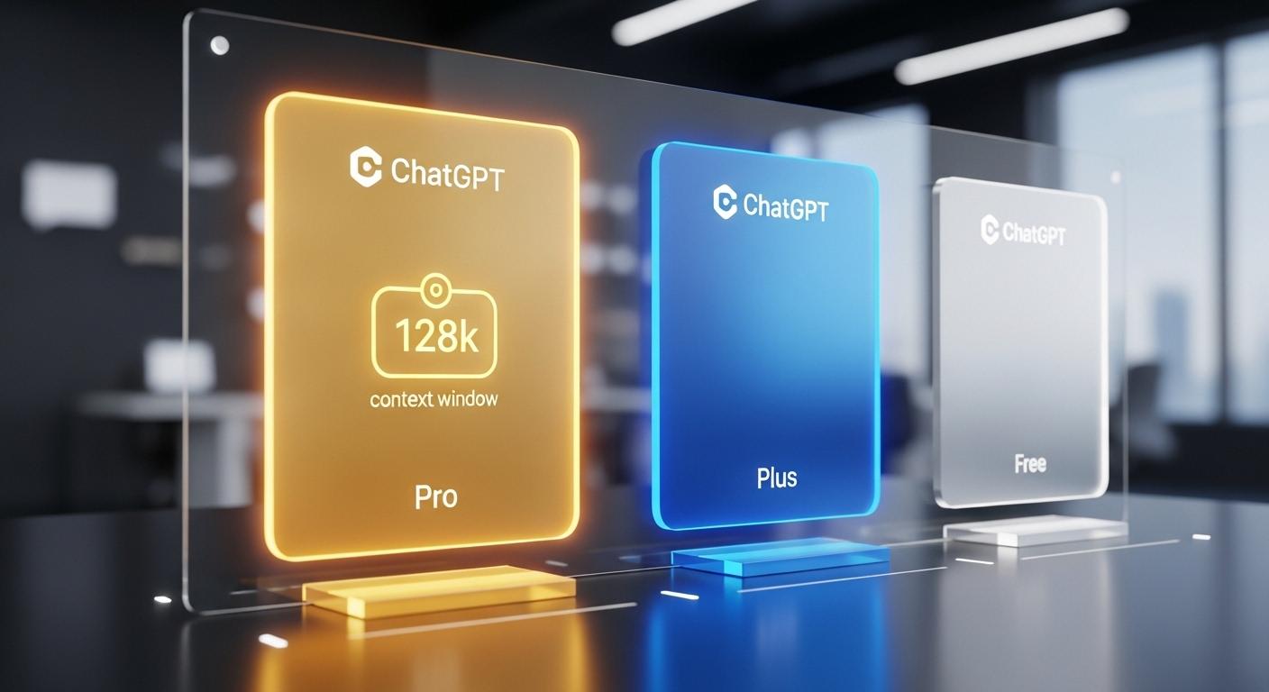 ChatGPT PlusとProのプラン比較イメージ