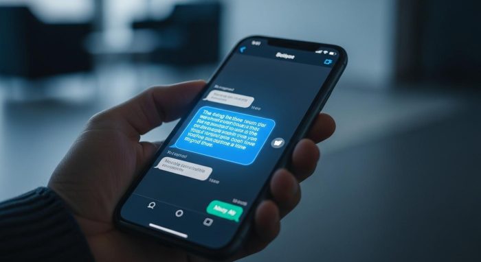読み上げ中にテキストがハイライトされるChatGPTの画面