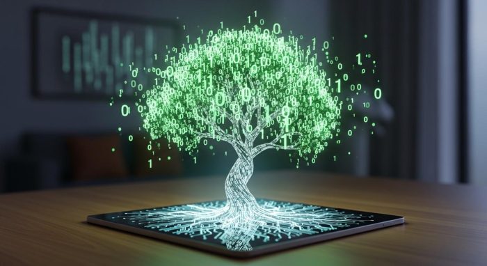 絶え間ない学習と技術の進化を象徴するイメージ図