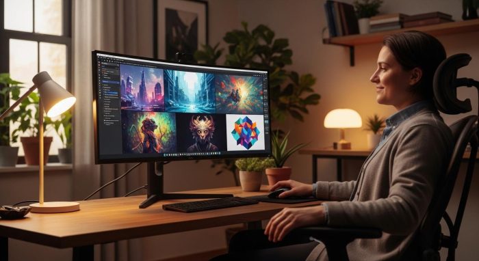 AIと共に歩む未来のイメージ