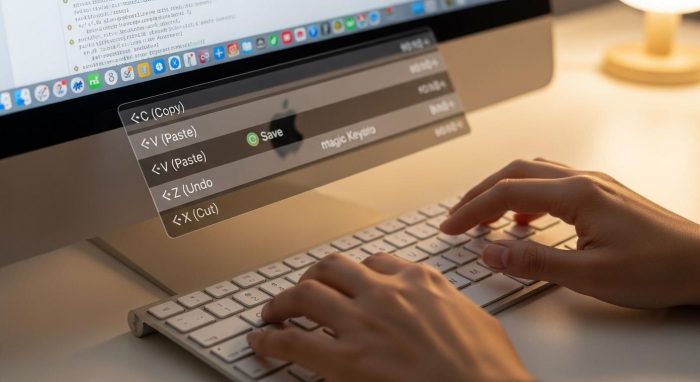 効率的なAI操作の様子