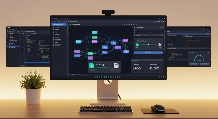 チャットスレッドを整理してブラウザの動作を軽くする操作画面のイメージ