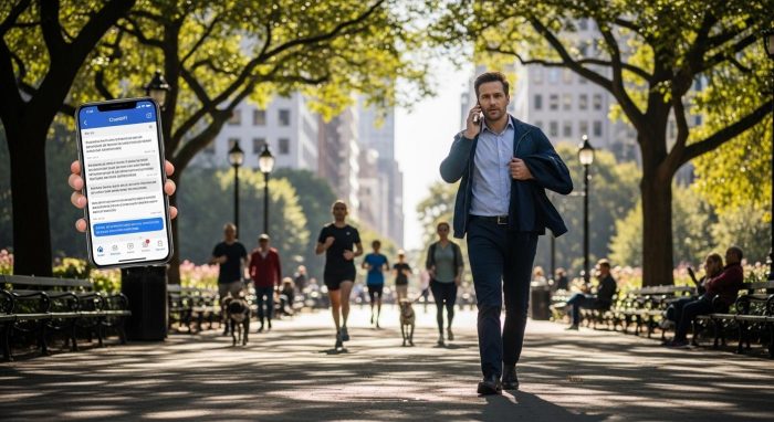 画像と音声を組み合わせて誤変換を修正するChatGPTの操作画面