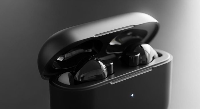 プライベートな環境でAIの音声を聞くためのイヤホン