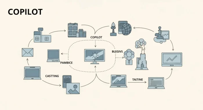 AIアシスタントCopilotの概念図