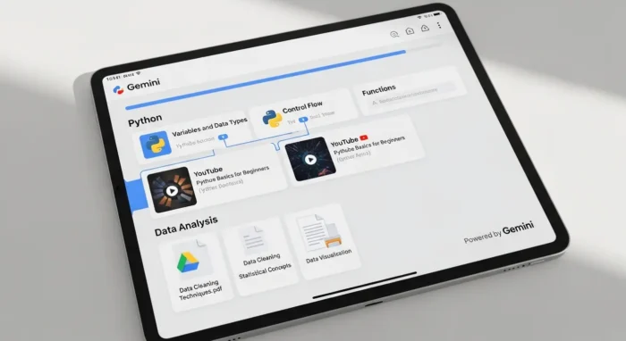 Geminiが作成した個人のスキルアップ用ロードマップ